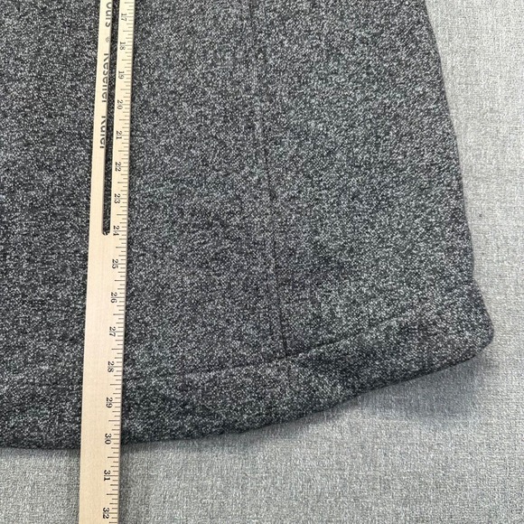 1 Madison Expedition Hoodie Womens Large Gray Heather Sherpa Hood Full Zip - Picture 7 of 8